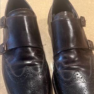 Men's Leather Kenneth Cole size 9 dress shoes